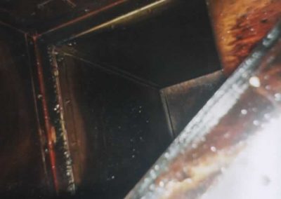 Oil collection in kitchen canopy