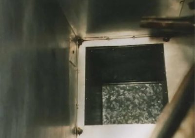 Oil cleaning from kitchen canopy